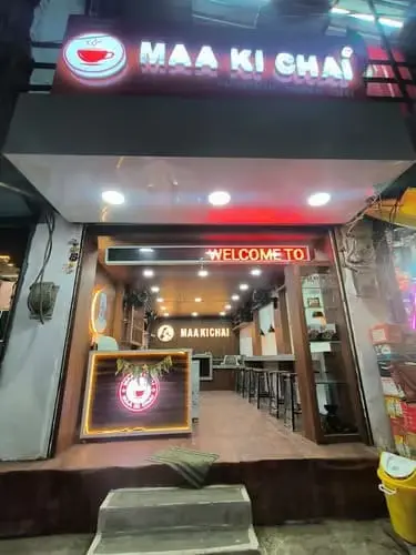 Partner outlet with the Maa Ki Chai board